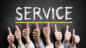 Serviceteam Zustimmung